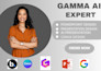design professional presentations using ai powered gamma app